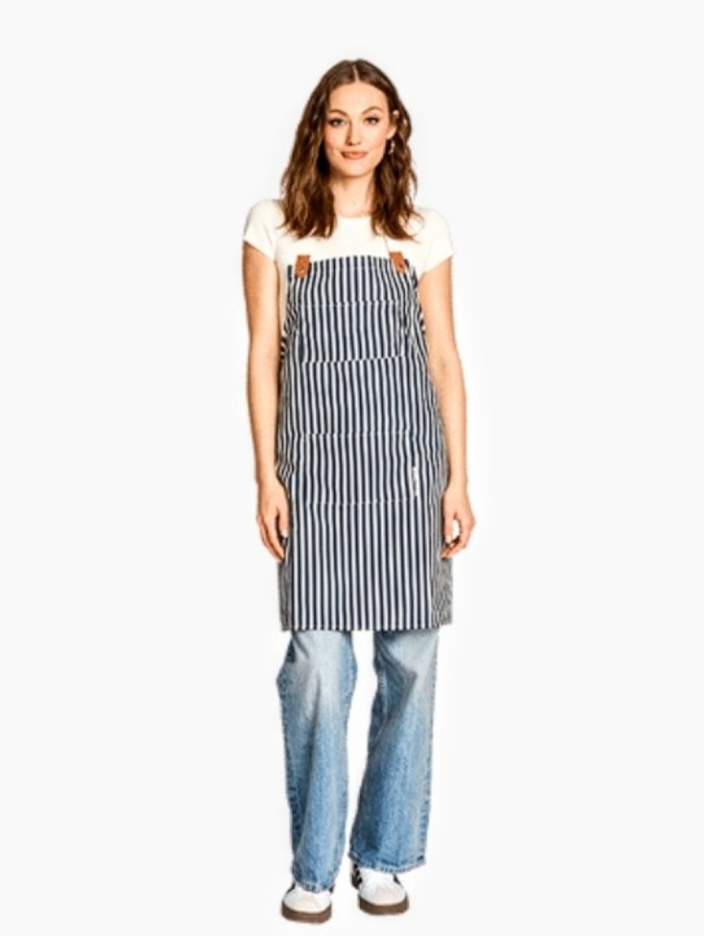 Business & Pleasure Striped Apron
